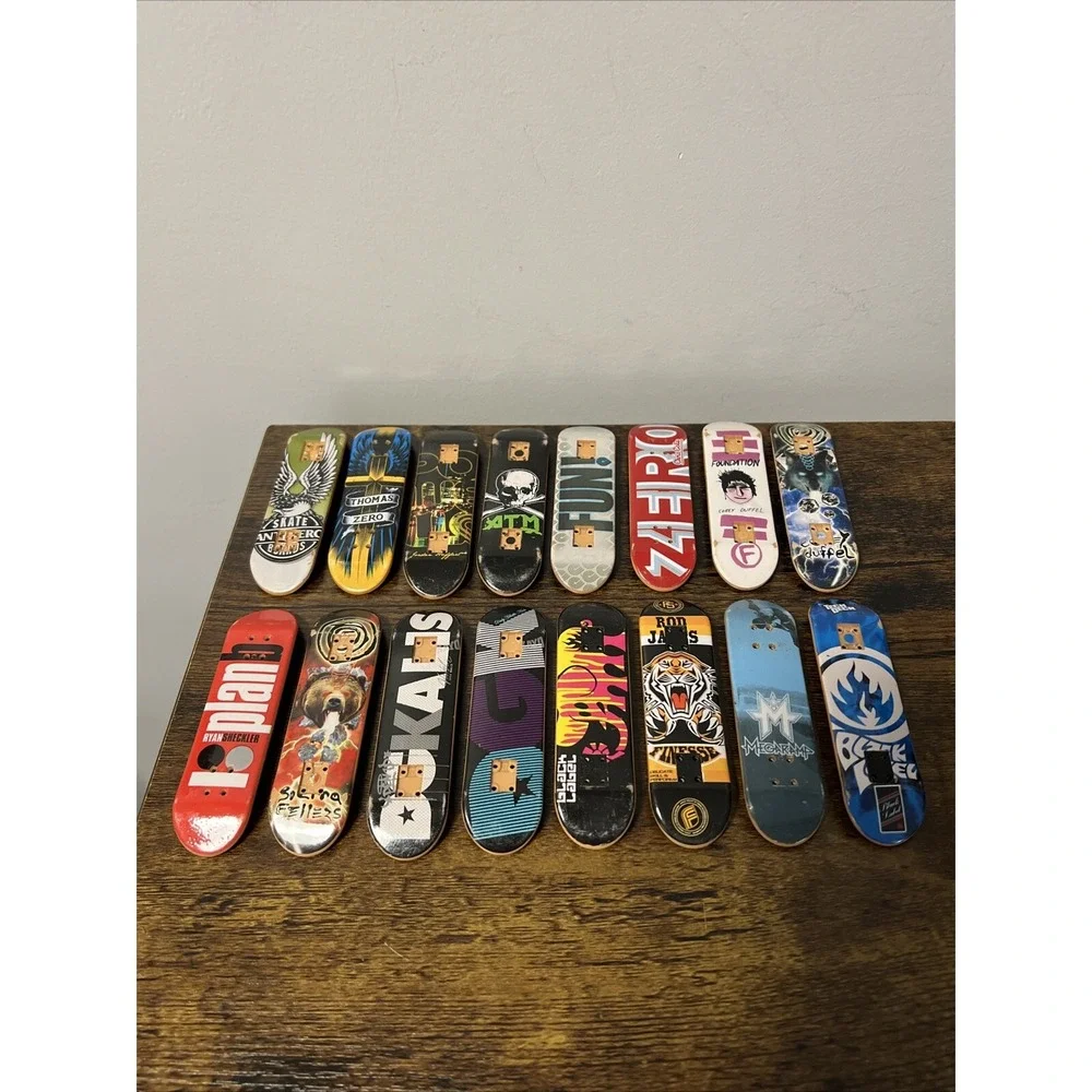 VTG Tech Deck Lot ~ 16 Boards:‎ Maloof Cole Zero, Sheckler, Thomas +MORE+